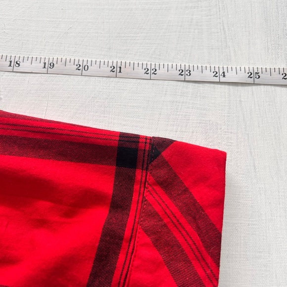 Ava & Viv Red and Black Plaid Flannel 🎄🤶 XL - Picture 5 of 7